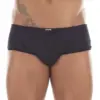 Mini Panty Homme Transparent Dos Opaque Devant Séduction Polyamide Élégant