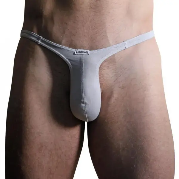 String Masculin Noir Multicolore Coton Élasthanne Ultra Confort Ajustable Sexy