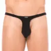 String Noir Confortable Coton Élasthanne Sexy Masculin Quotidien Élégant